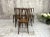 Vintage Bistro Chairs in Dark Brown Bentwood, 1920s, Set of 6 For Sale - Image 10 of 10