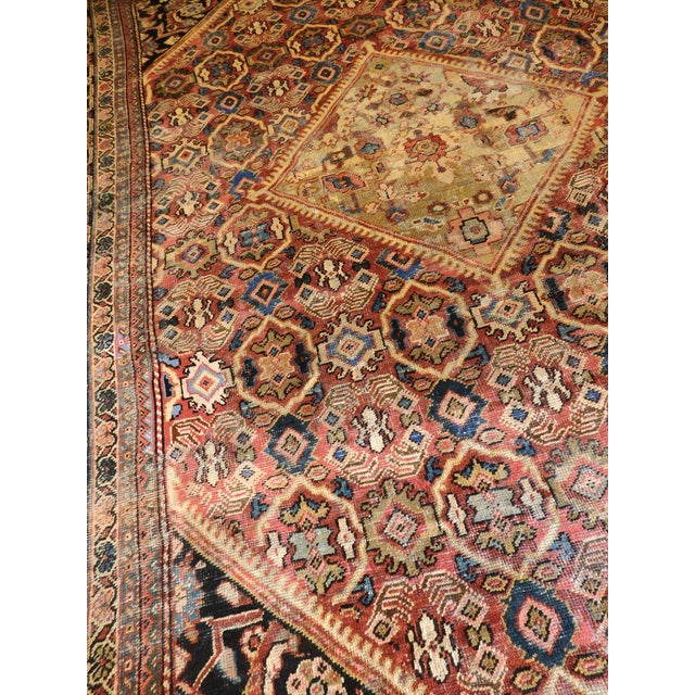 Antique Persian Mahal Rug. 9'6"x 13' For Sale - Image 15 of 18