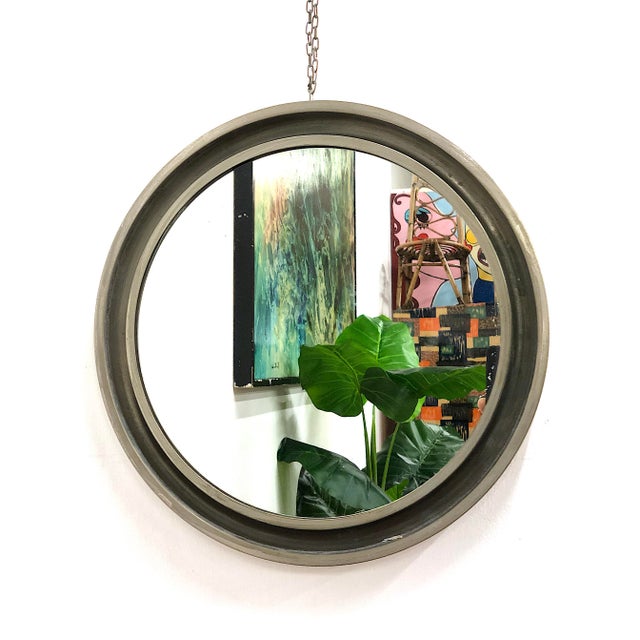 Metal Narcisio Mirror by Sergio Mazza for Artemide, Italy, 1960s For Sale - Image 7 of 7