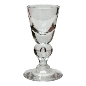 1950s Signed Steuben Crystal Cordial Liquor Wine Stem