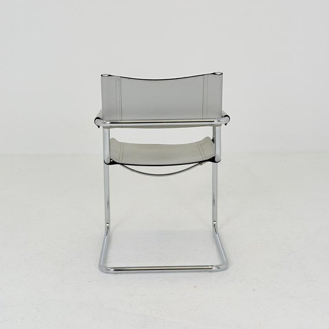 Metal Mid-Century Bauhaus MG5 Cantilever Armchair by Mart Stam for Matteo Grassi, Italy, 1980s For Sale - Image 7 of 18