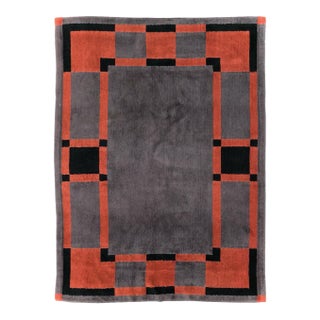 Galerie Shabab Collection Mid-20th Century Handmade French Art Deco Accent Rug For Sale