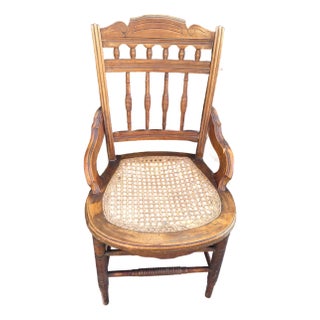 Chair: Early 20th Century Victorian Eastlake For Sale