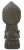 Hand Carved Tall Stone Seating Buddha Status For Sale In Greensboro - Image 6 of 8
