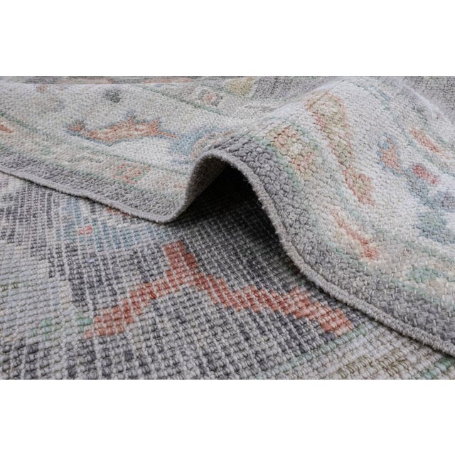 Turkish Oushak Rug 2'10" x 6'4" For Sale In Houston - Image 6 of 8