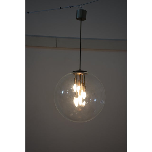 A beautiful, very rare original light fixture. The patina has been intentionally left as is. This light fixture is in its...