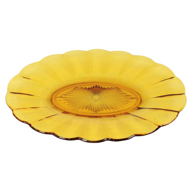 Vintage Art Deco Fruit Bowl from Val Saint Lambert, 1935 For Sale - Image 6 of 18