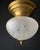 Vintage Glass Ceiling Lamp, 1960s For Sale - Image 3 of 9