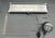 Svenska Möbler Vintage Swedish Svenska Danish Modernist Electric Light Elflugan Gray Metal For Sale - Image 4 of 17