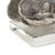 Flowers are a girl's best friend, don't you agree? We cast a magnolia bloom in silver leaf and set it atop a crystal base...