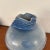 Abstract Large Ceramic Abstract Blue Vase For Sale - Image 3 of 8