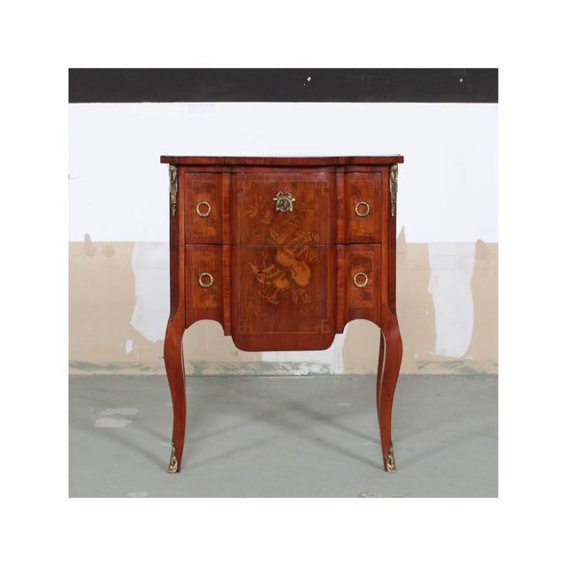 Type Chest of drawers Date Early 1900s Style Napoleon III Origin France Materials Wood, bronze Model Small chest of...