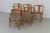 Danish Brutalist Oak Dining Chairs by Henning Kjærnulf, 1960s. Set of 6. Set of six Scandinavian Mid-Century Modern...