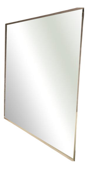 Square Mirror with Turned Spheres from Rima Desio, 1990s