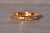 The Gromo: Antique Yellow Gold Hand Engraved Mid Finger or Child's Ring. The ring features a scrolled pattern throughout...