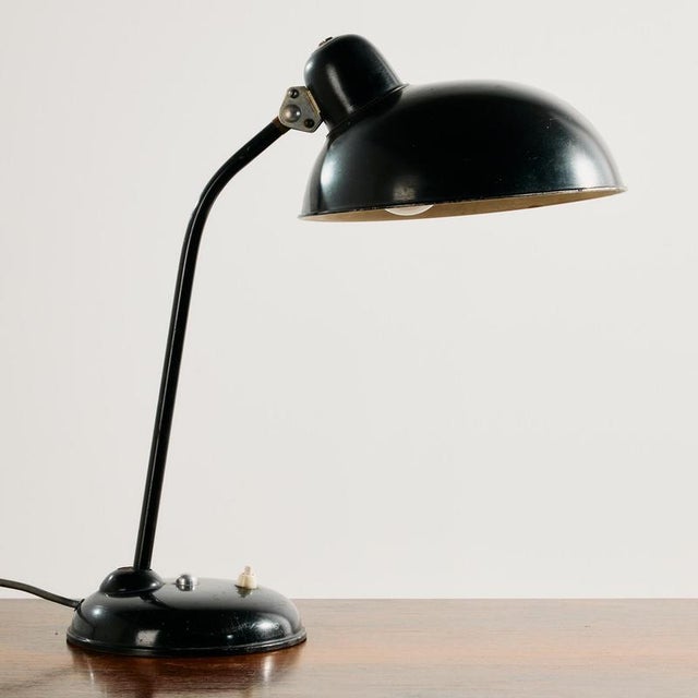 Bauhaus Table Lamp by Christian Dell for Helo Leuchten, 1950s For Sale - Image 12 of 12