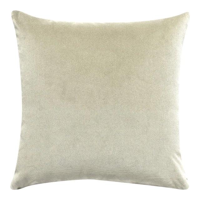 The House of Scalamandré Indus Pillow, Ivory For Sale
