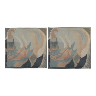 Antique French Art Deco Rug Pair by Jean Burkhalter for Chareau - Rug & Kilim For Sale