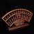 Chinese 1970s Handcrafted Rosewood Fan-Shaped Abacus - Chinese Wooden Calculator With Stand For Sale - Image 3 of 9