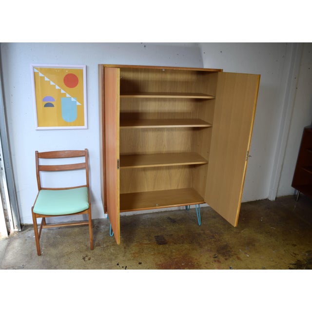 WK Möbel Vintage Cabinet in Oak from WK Möbel, 1960s For Sale - Image 4 of 7