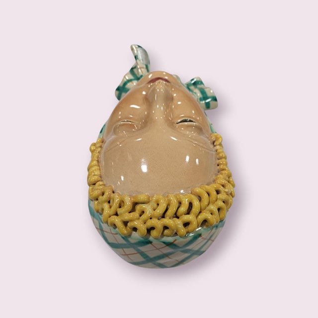 Ceramic Mask from Pucci Umbertide, 1950s For Sale - Image 4 of 7