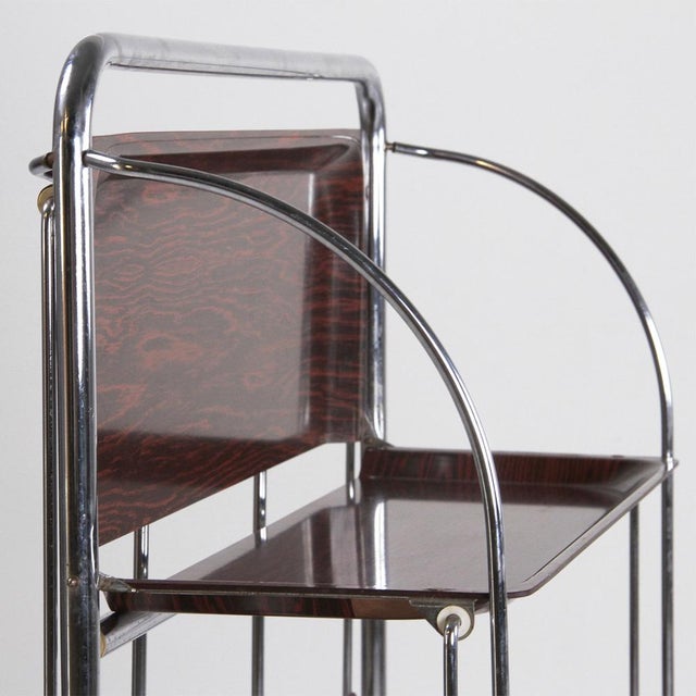 Dinette Model Folding Trolley from Gerlinol, Germany, 1960 For Sale - Image 11 of 14