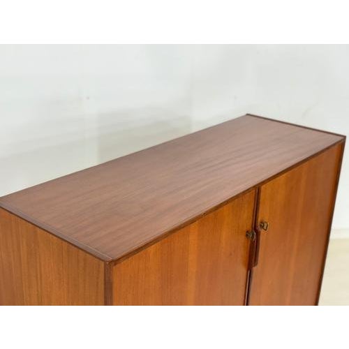 Vintage Highboard in Teak For Sale - Image 9 of 18