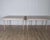 19th Century Pair of Gustavian Style Painted Tables, Repainted in Light Gray For Sale In Atlanta - Image 6 of 14