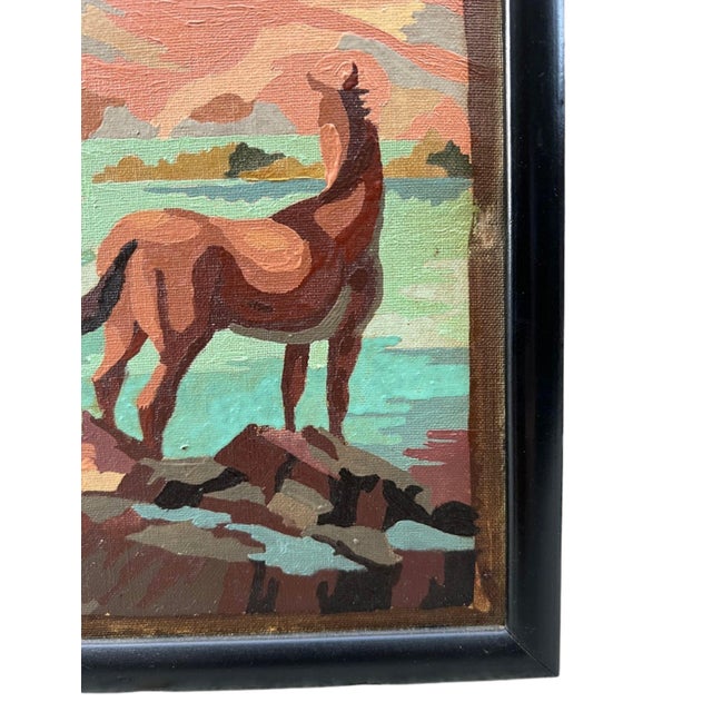 Vintage Framed Southwestern Equestrian Horse Prints, Set of 2 For Sale - Image 10 of 18