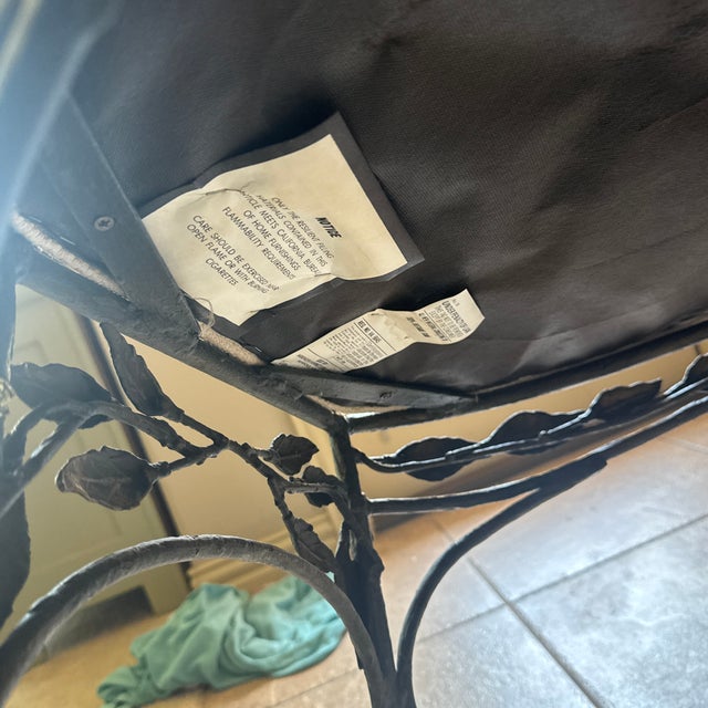 Vintage Wrought Iron & Glass Dining Collection by Hooker Furniture For Sale - Image 10 of 12