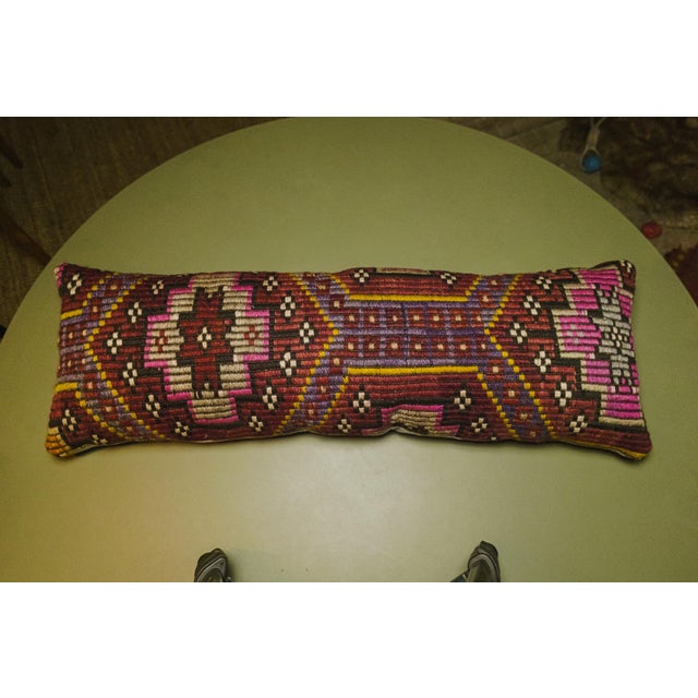 1970s Neck Roll Pillow Cover, 1970s For Sale - Image 5 of 6