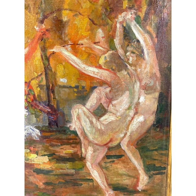 Wood Bacchanal Garden' by Ren√© Deydier For Sale - Image 7 of 12