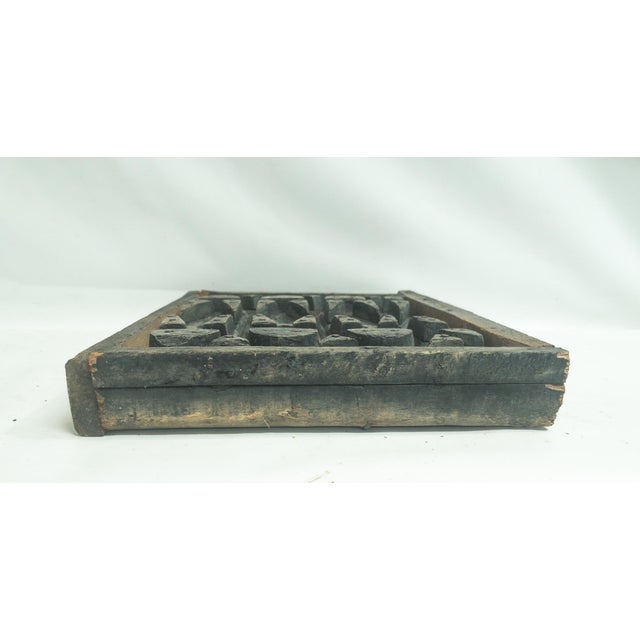 Symmetrical Wood Form Wall Art For Sale - Image 11 of 14