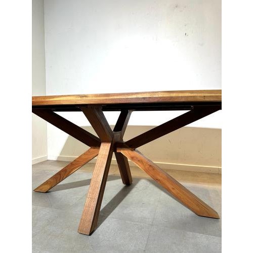 Wooden Dining Table by Henders & Hazel For Sale - Image 4 of 5