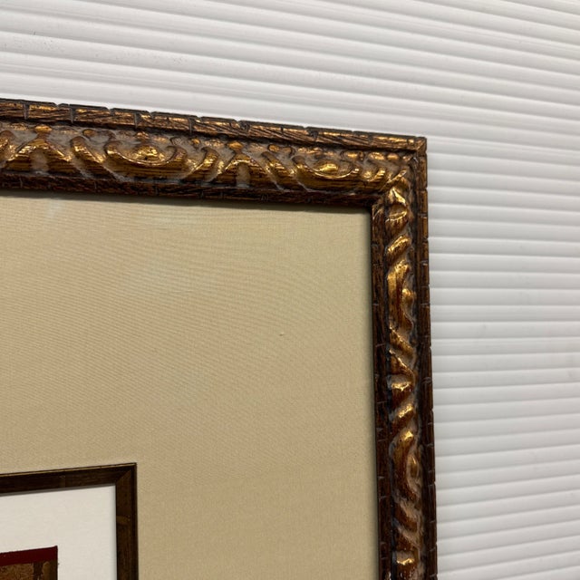 2020s Abstract Mixed Media Art Work, Framed With Museum Glass For Sale - Image 5 of 10