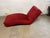 Mitchell Gold Furniture Contemporary Red Upholstered Chaise Lounge For Sale - Image 9 of 17