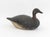 Two American Painted and Carved Wood Decoy Ducks, smaller a canvasback drake. 10.5" H x 20.5" W x 8" D. Provenance: From a...