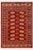 Rustic Bokhara Rust/Gray Hand Knotted Wool Rug For Sale - Image 9 of 9