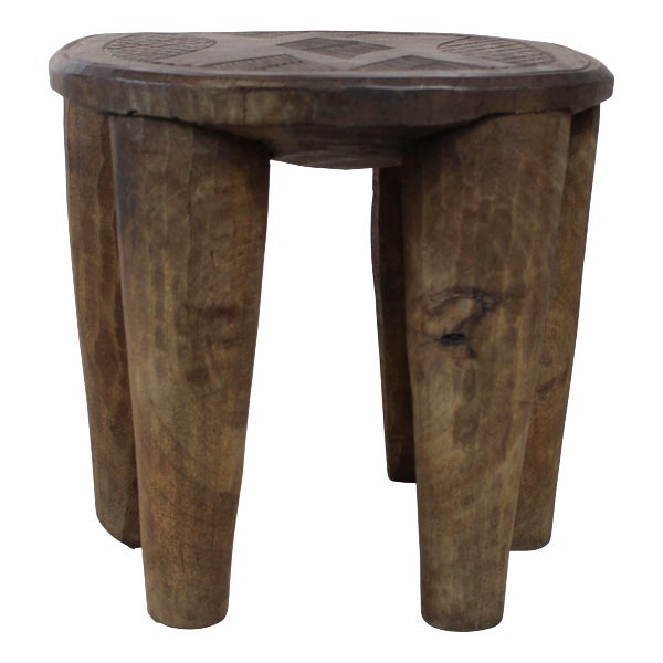 Large Nupe Table or Stool For Sale