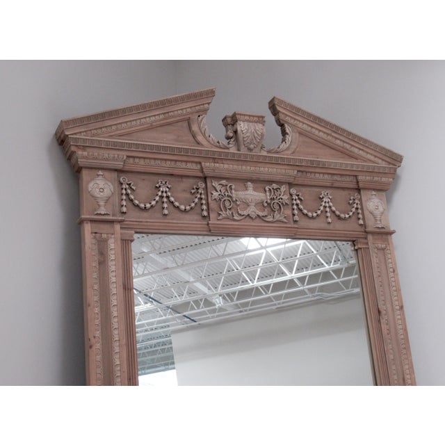 Restoration Hardware Entablature Floor Mirror Chairish