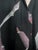 Textile Vintage Japanese Silk Meisen Kimono with Geometrical Design For Sale - Image 7 of 11