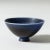 Lovely miniature stoneware bowl by Berndt Friberg. Round form, elegant blue hare’s fur glaze. This piece has an...
