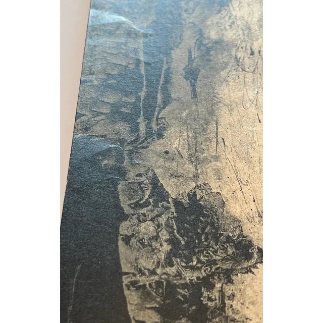Original Jean Jansem Exhibition Poster Paris 1960s Lithographies Dessins Vintage Mid Century Art For Sale - Image 9 of 10