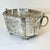 Late 19th C Antique Hollywood Regency Boho Chic Hand Wrought Hammered Silverplate Planter. For Sale - Image 12 of 15