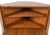 Mid Century Modern Rosewood Corner Bookcase / Bar Cabinet, Made in Denmark by Aulum Mobelfabrik, C. 1960s For Sale - Image 13 of 15