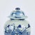 Blue Pair of 19th Century Chinese Porcelain Lidded Jars For Sale - Image 8 of 11