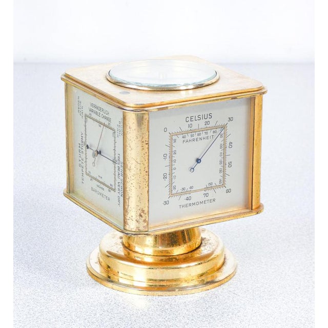 1960s Angelus Table Clock with Date and Instruments, 1960s For Sale - Image 5 of 18