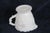 Traditional Mid 20th Century Westmoreland Bramble Maple Leaf Pattern White Milk Glass Creamer Pitcher For Sale - Image 3 of 17