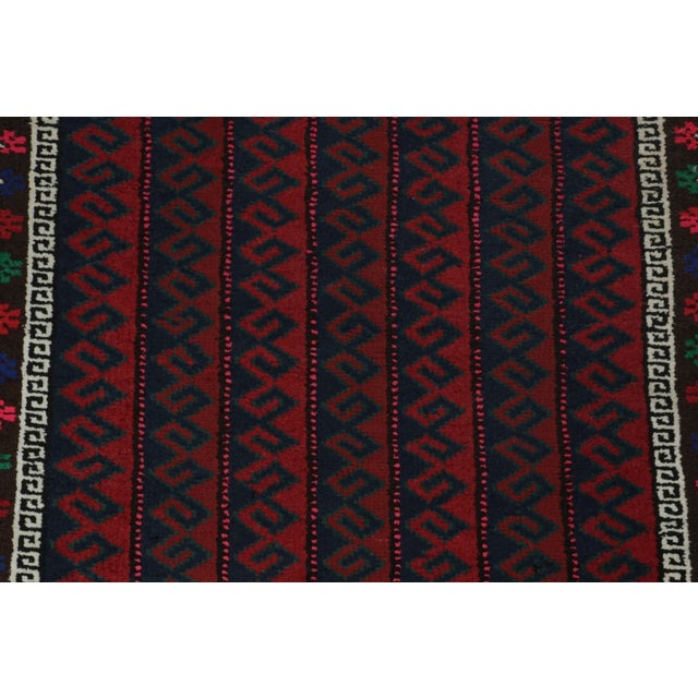 2010s Rug & Kilim’s Baluch Tribal Rug With Colorful Geometric Patterns For Sale - Image 5 of 7