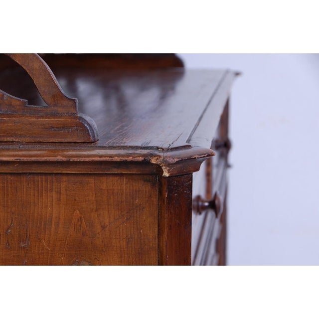 Wood Antique Sideboard in Wood, 1890s For Sale - Image 7 of 18